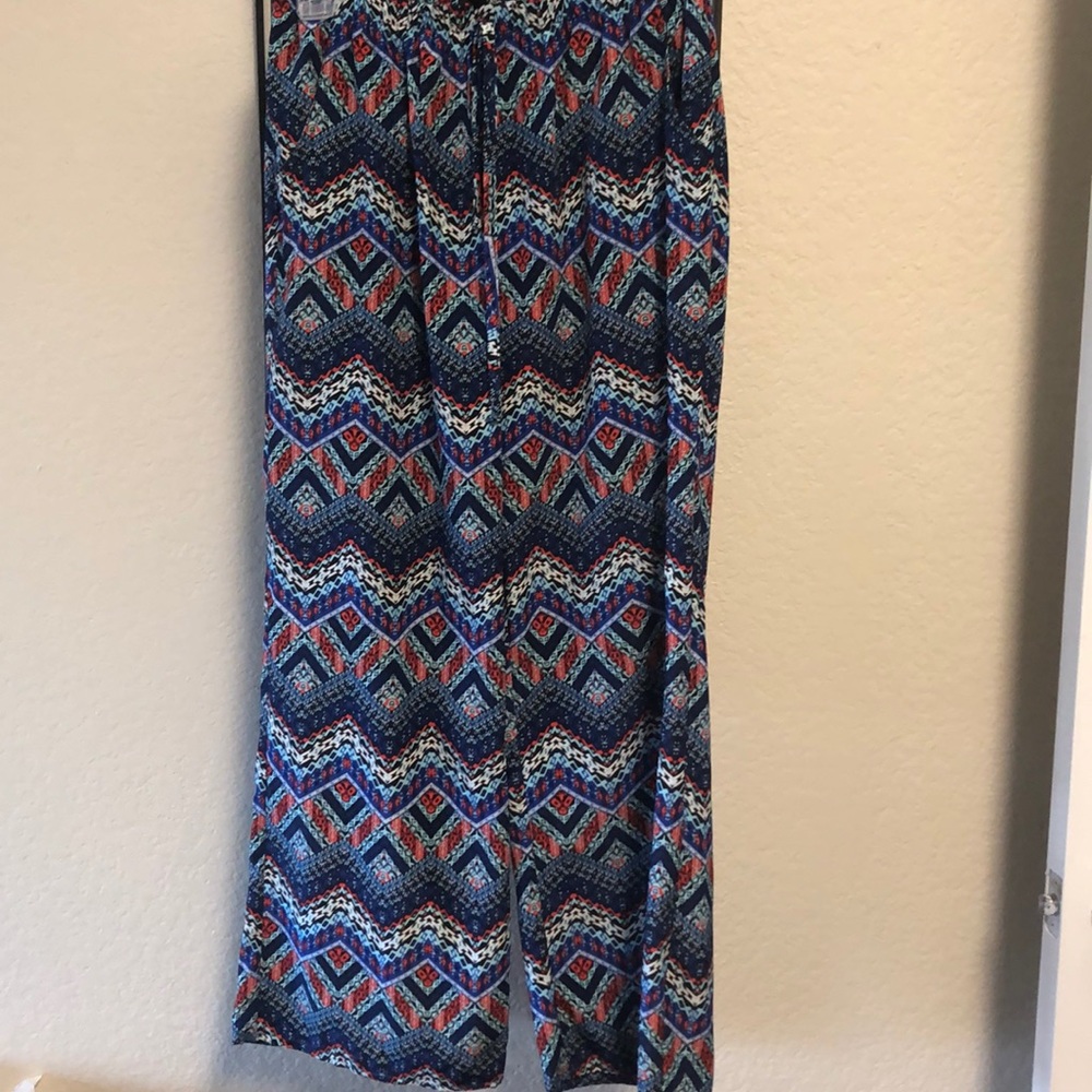 Multi-colored soft pants